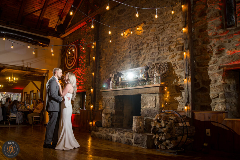 Ally & Kevin's rustic Berks County PA Wedding at Bally Spring Inn, captured by eastern pennsylvania wedding photographer CSM Photography