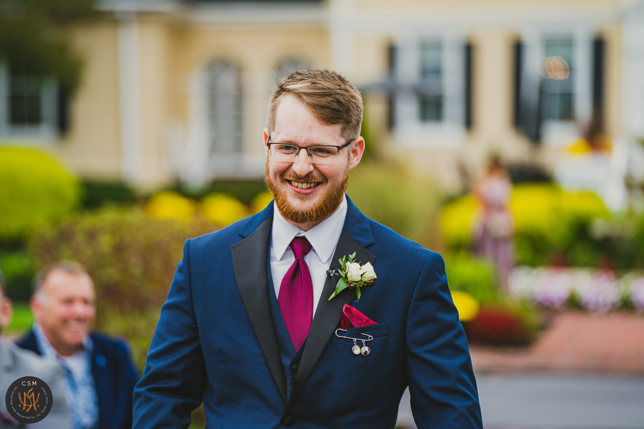Beth & Joe's stately PA wedding at the Pen Ryn Estate by eastern Pennsylvania Photographer CSM Photography