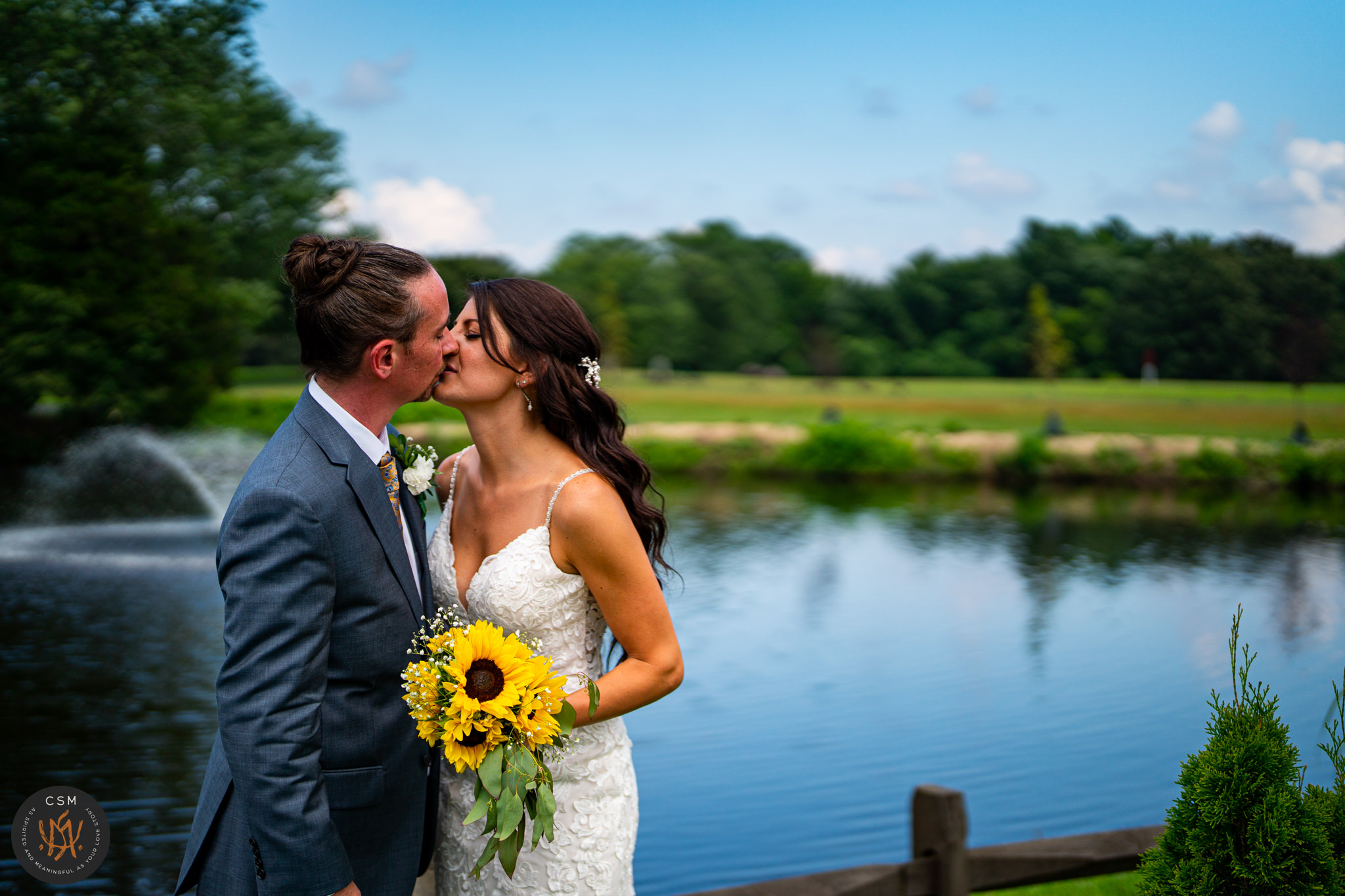 Jenna & Joe's heartfelt NJ Wedding at Bogey's Golf Course in Sewell, NJ captured by classic and creative eastern pennsylvania wedding photographer CSM Photography