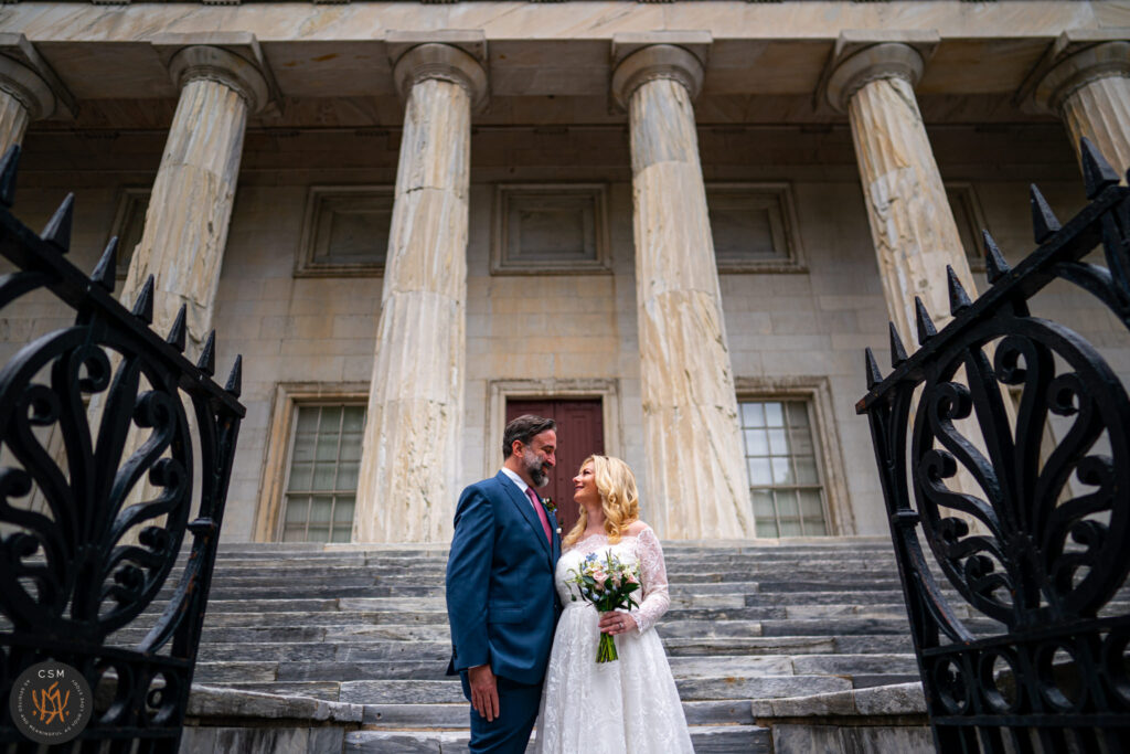 Jessica & Sam's Charismatic Cescaphe Down Town Club Wedding in Philadelphia, PA captured by classic and creative eastern pennsylvania wedding photographer CSM Photography