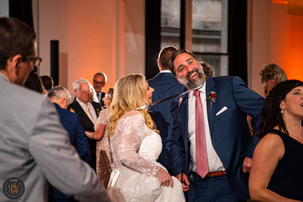 Jessica & Sam's Charismatic Cescaphe Down Town Club Wedding in Philadelphia, PA captured by classic and creative eastern pennsylvania wedding photographer CSM Photography