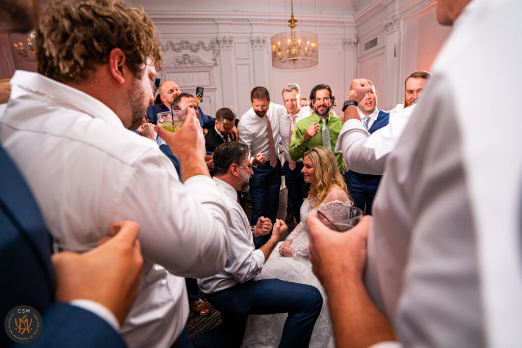 Jessica & Sam's Charismatic Cescaphe Down Town Club Wedding in Philadelphia, PA captured by classic and creative eastern pennsylvania wedding photographer CSM Photography