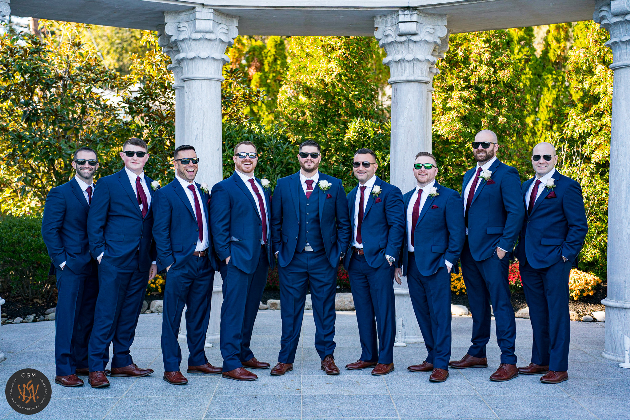 Lynnzee & Brian's exuberant wedding The Merion in Cinnaminson, NJ, captured by Eastern Pennsylvania Wedding Photographer CSM Photography
