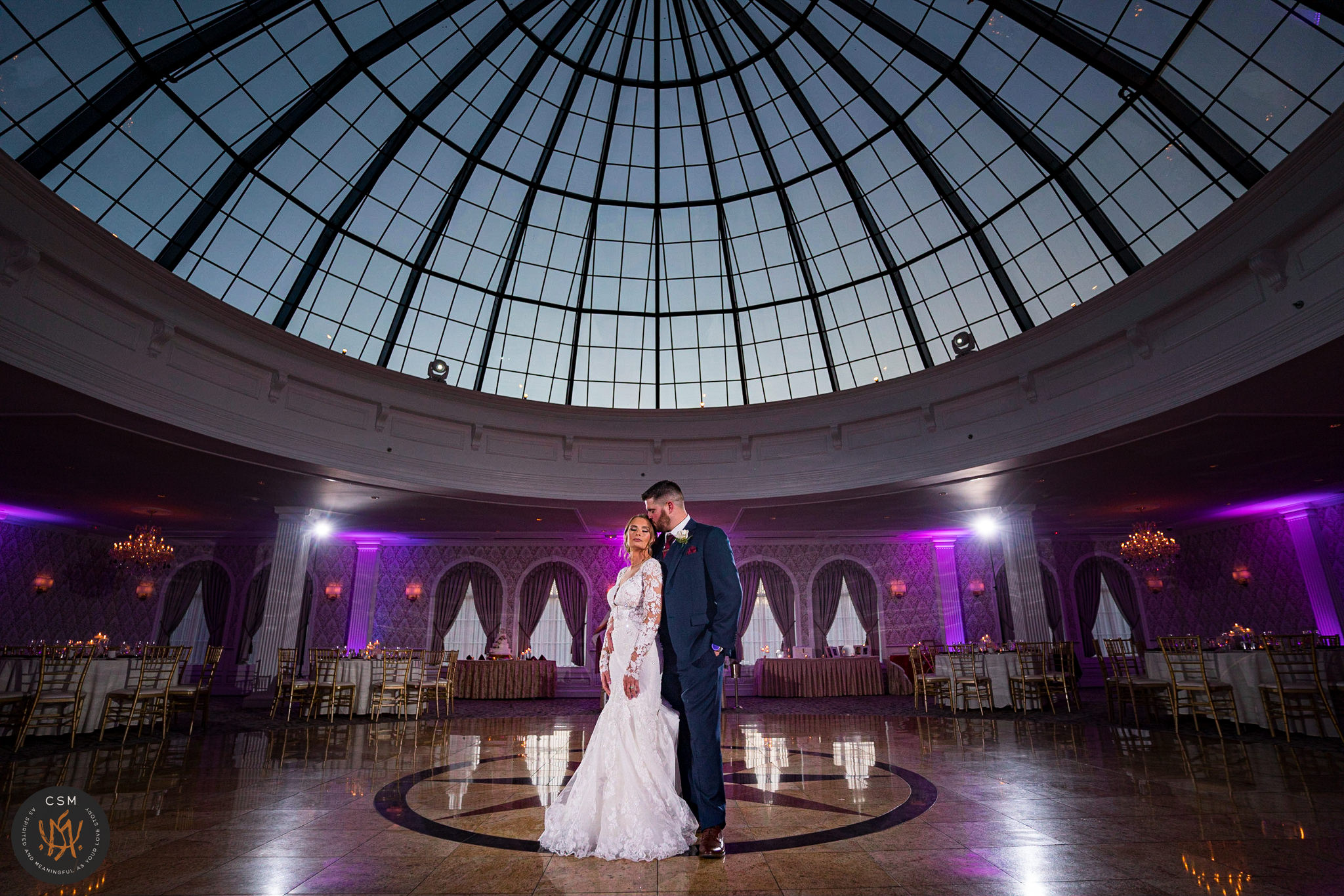 Lynnzee & Brian's exuberant wedding The Merion in Cinnaminson, NJ, captured by Eastern Pennsylvania Wedding Photographer CSM Photography