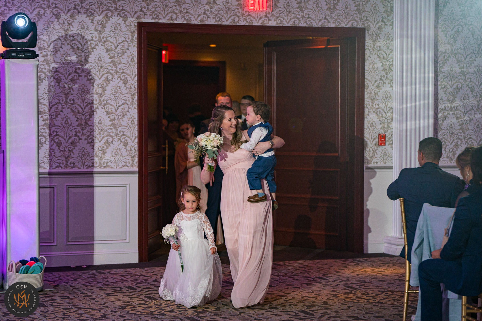 Lynnzee & Brian's exuberant wedding The Merion in Cinnaminson, NJ, captured by Eastern Pennsylvania Wedding Photographer CSM Photography
