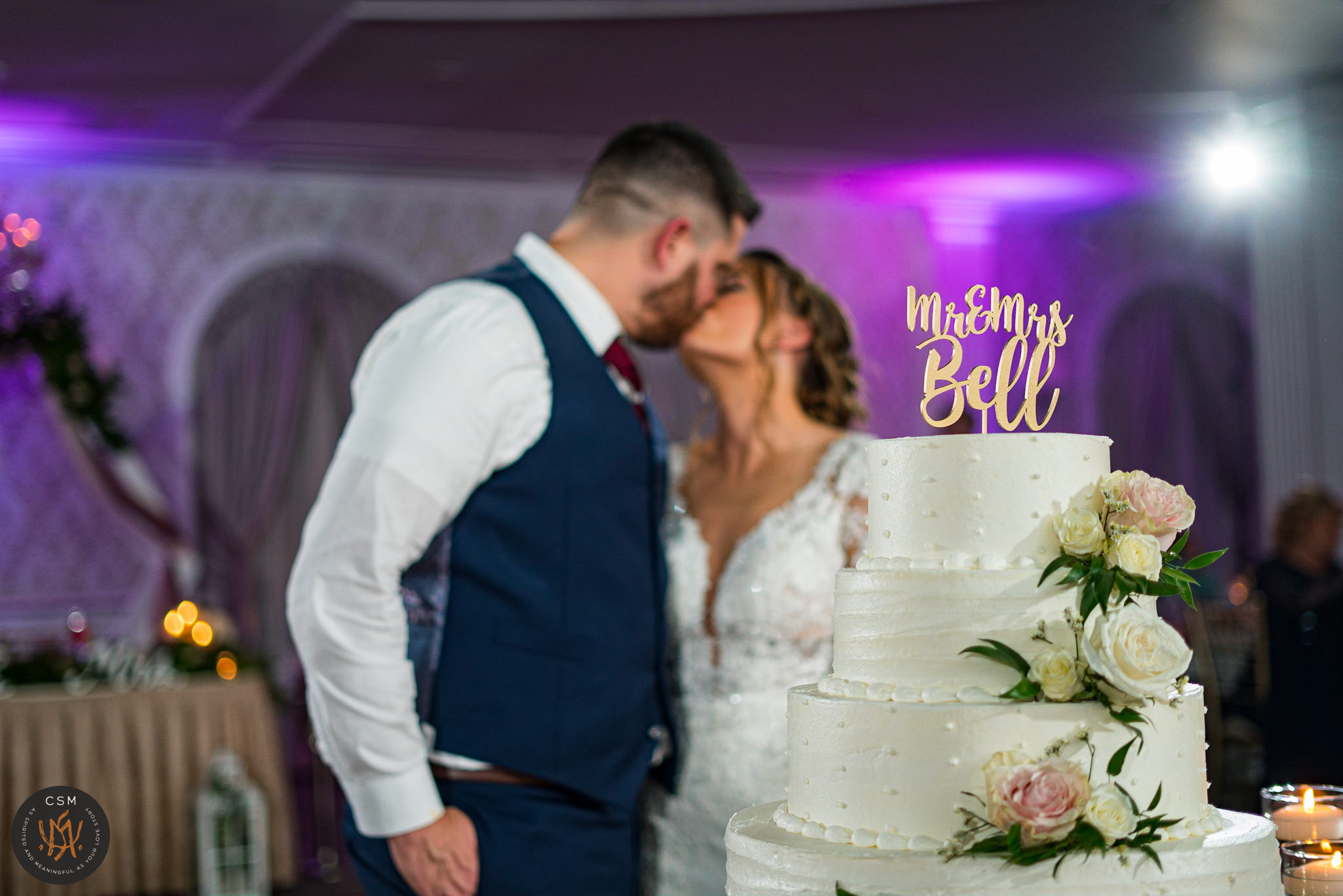 Lynnzee & Brian's exuberant wedding The Merion in Cinnaminson, NJ, captured by Eastern Pennsylvania Wedding Photographer CSM Photography