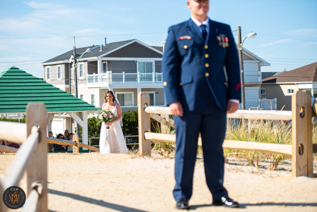 Caitlin & Mike's heartfelt NJ Shore Wedding at Park Pavilion in Seaside Park, NJ captured by classic and creative eastern pennsylvania wedding photographer CSM Photography