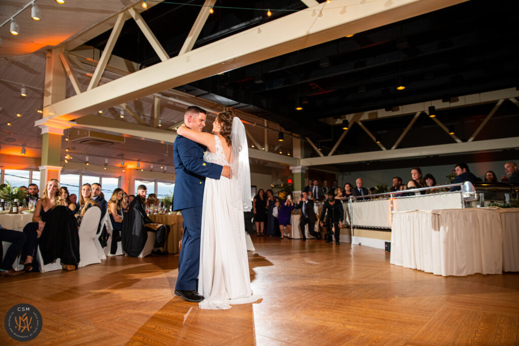 Caitlin & Mike's heartfelt NJ Shore Wedding at Park Pavilion in Seaside Park, NJ captured by classic and creative eastern pennsylvania wedding photographer CSM Photography