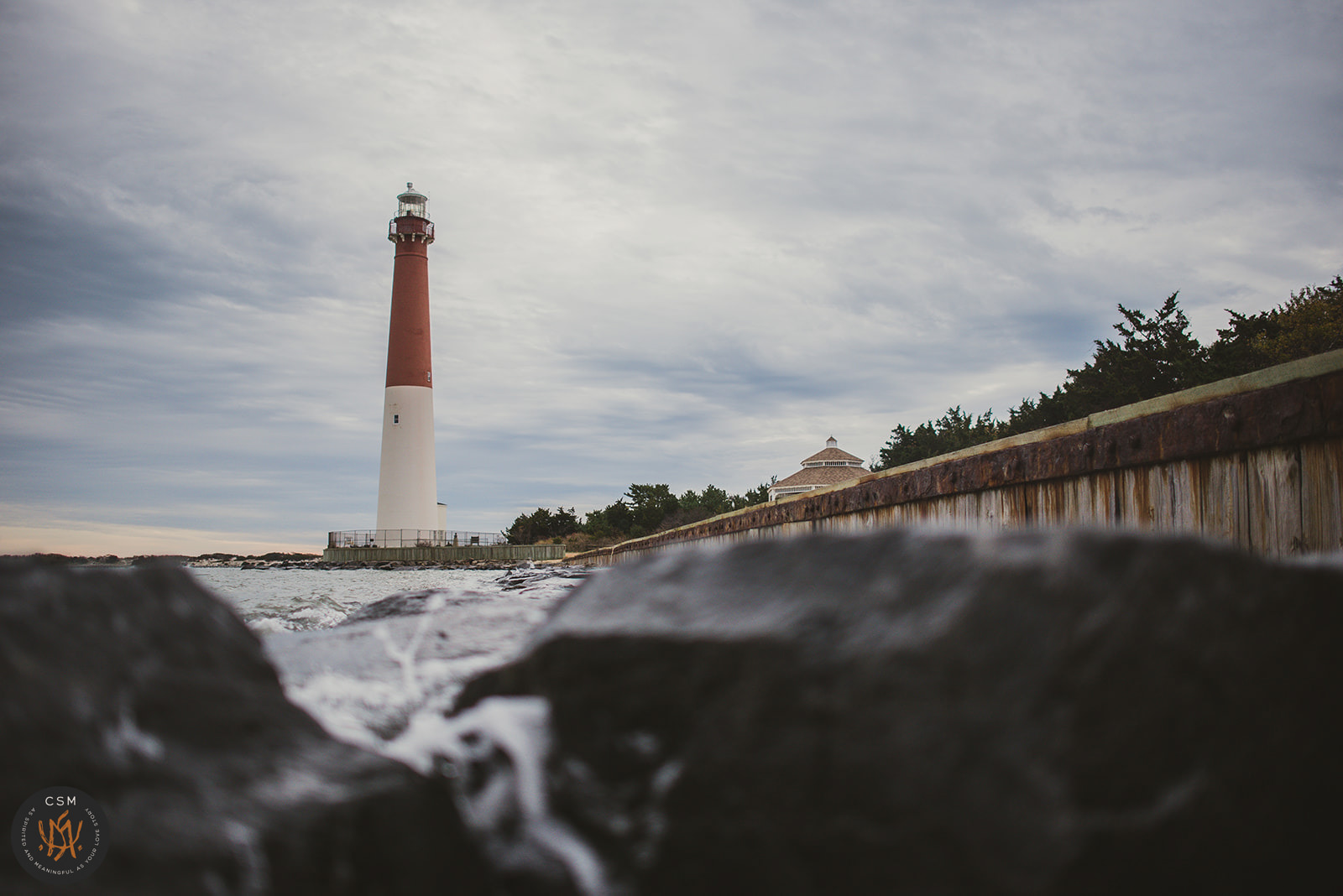 Jaimie & CJ's cozy Long Beach Island Engagement Session in Long Beach Island, NJ captured by classic and creative eastern pennsylvania wedding photographer CSM Photography
