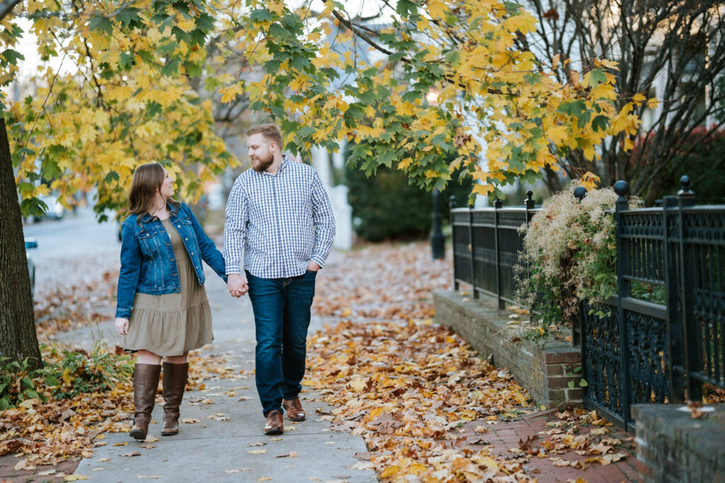 Kasey & Chad's reminiscent Bethlehem Engagement Session in Bethlehem, PA captured by classic and creative eastern pennsylvania wedding photographer CSM Photography