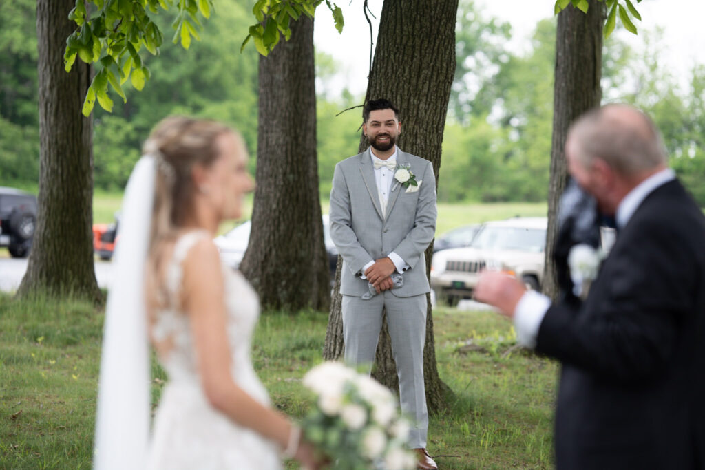 Alex and John's tented wedding at Birchview Farm Campground in Coatesville, PA captured by classic and creative eastern pennsylvania wedding photographer CSM Photography