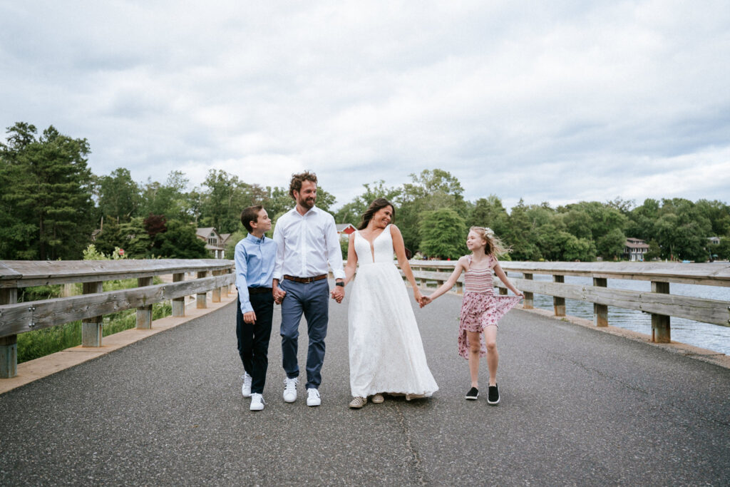 Jaime and Josh's home town back yard wedding in Medford Lakes, NJ captured by classic and creative eastern pennsylvania wedding photographer CSM Photography