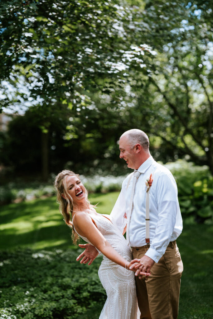 Meredith and Kassidy’s lake side The Estate at Eagle Lake wedding captured by classic and creative eastern pennsylvania wedding photographer CSM Photography