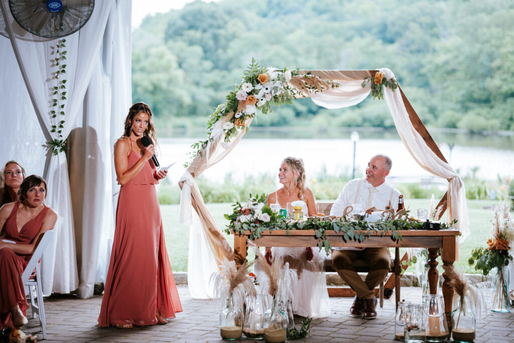 Meredith and Kassidy’s lake side The Estate at Eagle Lake wedding captured by classic and creative eastern pennsylvania wedding photographer CSM Photography