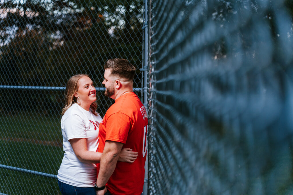 Stephanie & Kris' Hatfield PA Engagement Session captured by classic and creative eastern pennsylvania wedding photographer CSM Photography
