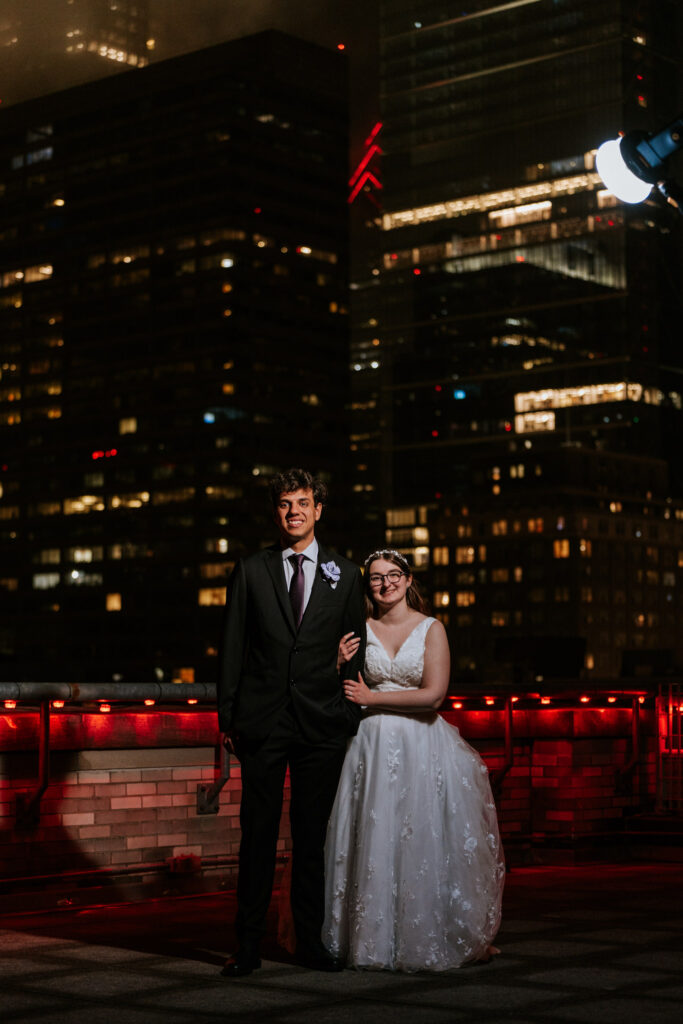 Ciera and Youssef's Franklin Institute wedding captured by classic and creative eastern pennsylvania wedding photographer CSM Photography