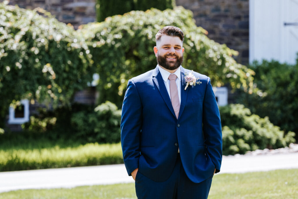 Stephanie and Kris' La Massaria wedding captured by classic and creative eastern pennsylvania wedding photographer CSM Photography