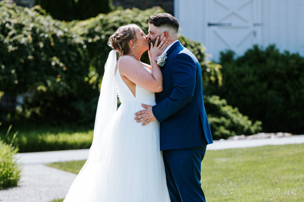 Stephanie and Kris' La Massaria wedding captured by classic and creative eastern pennsylvania wedding photographer CSM Photography