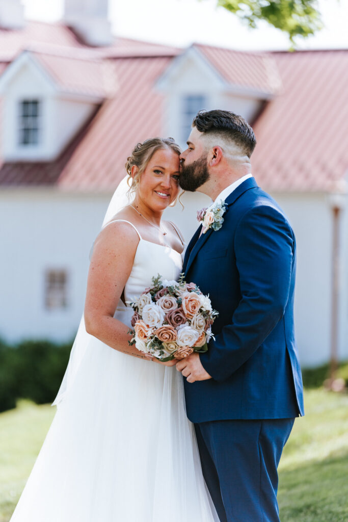 Stephanie and Kris' La Massaria wedding captured by classic and creative eastern pennsylvania wedding photographer CSM Photography