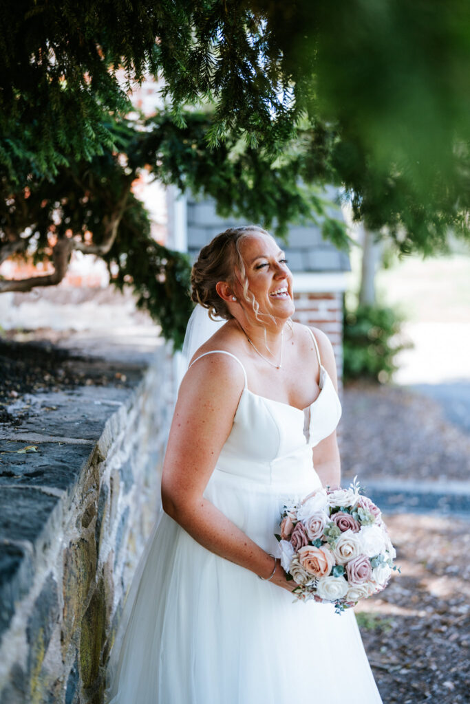 Stephanie and Kris' La Massaria wedding captured by classic and creative eastern pennsylvania wedding photographer CSM Photography