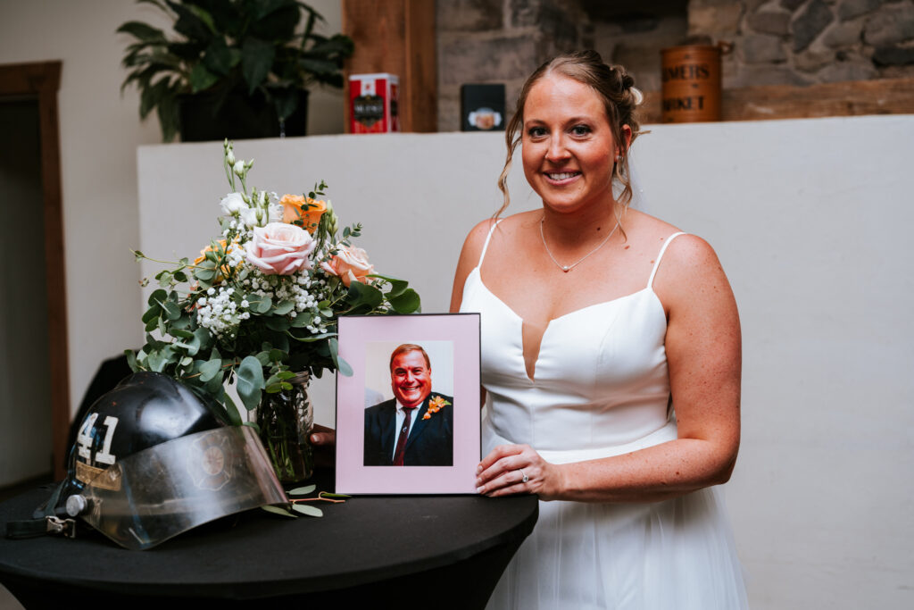 Stephanie and Kris' La Massaria wedding captured by classic and creative eastern pennsylvania wedding photographer CSM Photography