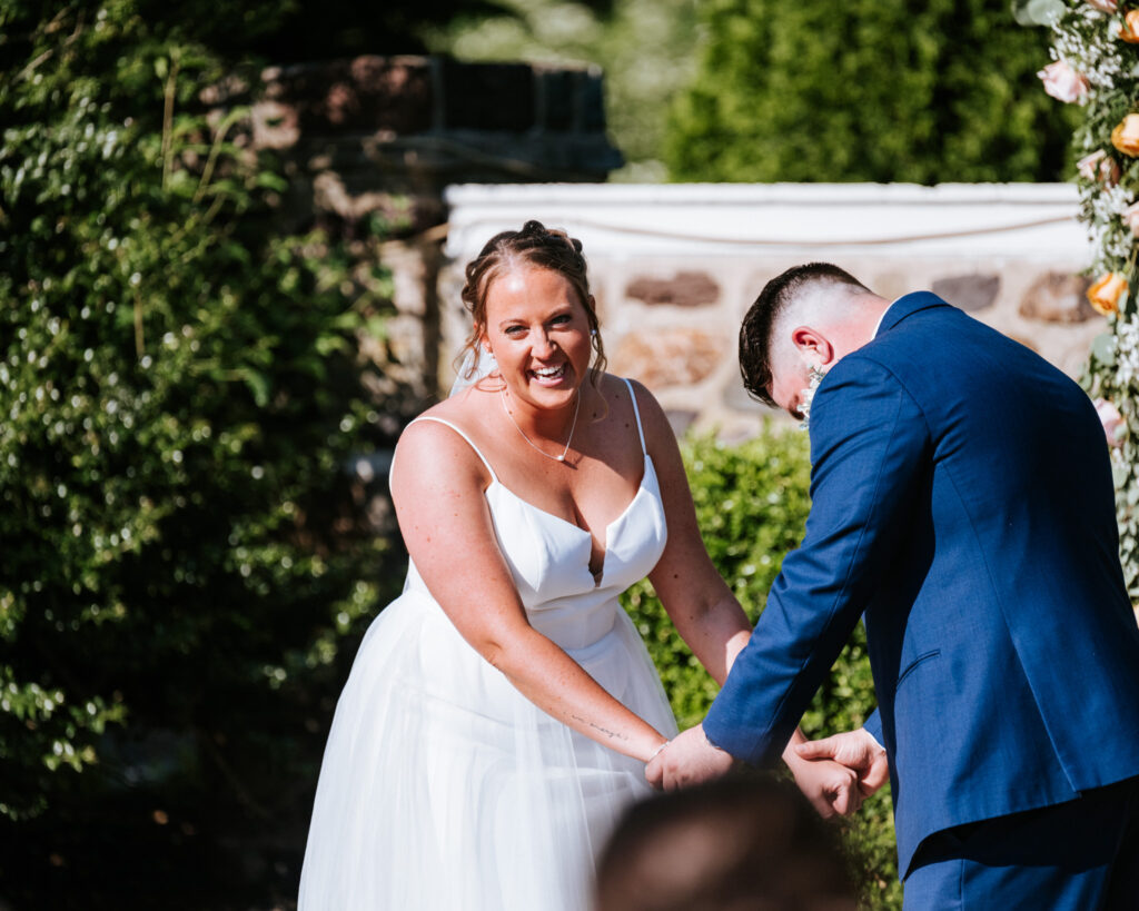 Stephanie and Kris' La Massaria wedding captured by classic and creative eastern pennsylvania wedding photographer CSM Photography