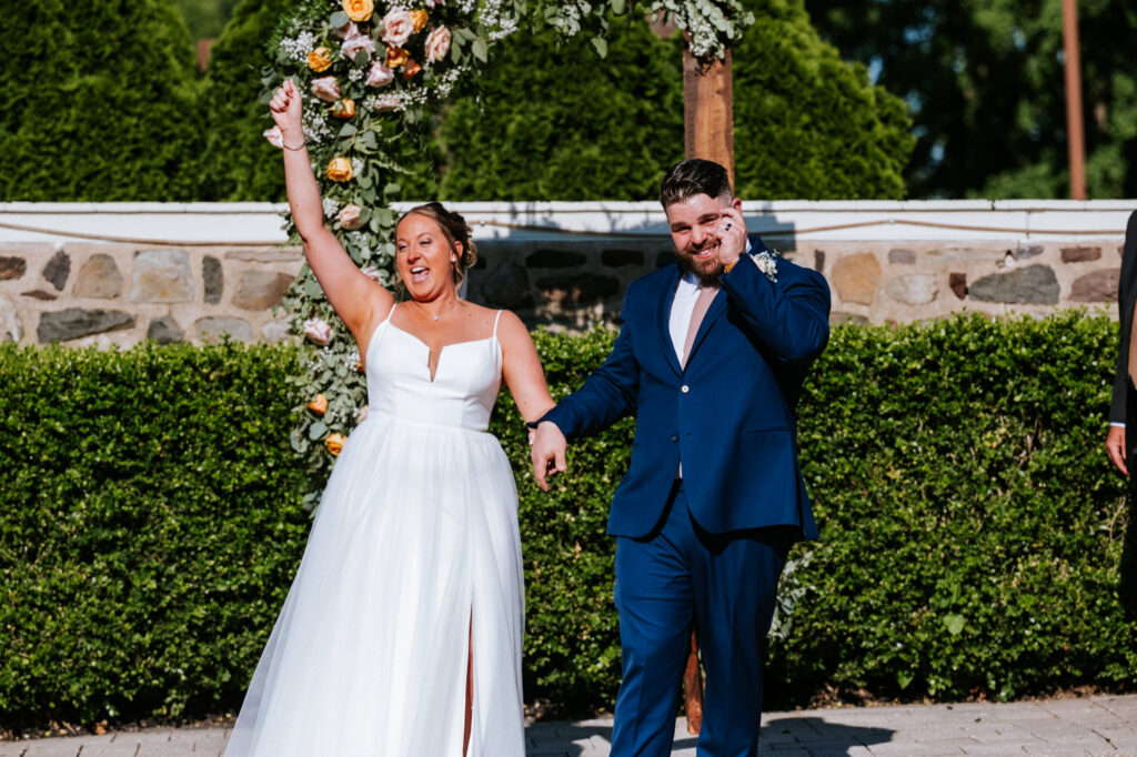 Stephanie and Kris' La Massaria wedding captured by classic and creative eastern pennsylvania wedding photographer CSM Photography