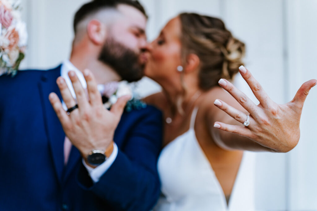 Stephanie and Kris' La Massaria wedding captured by classic and creative eastern pennsylvania wedding photographer CSM Photography