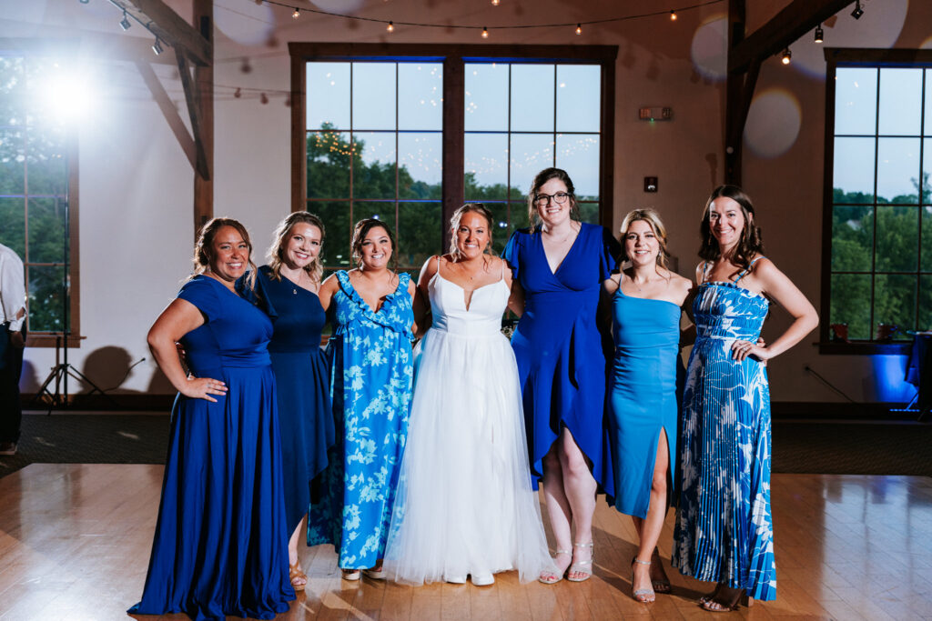 Stephanie and Kris' La Massaria wedding captured by classic and creative eastern pennsylvania wedding photographer CSM Photography