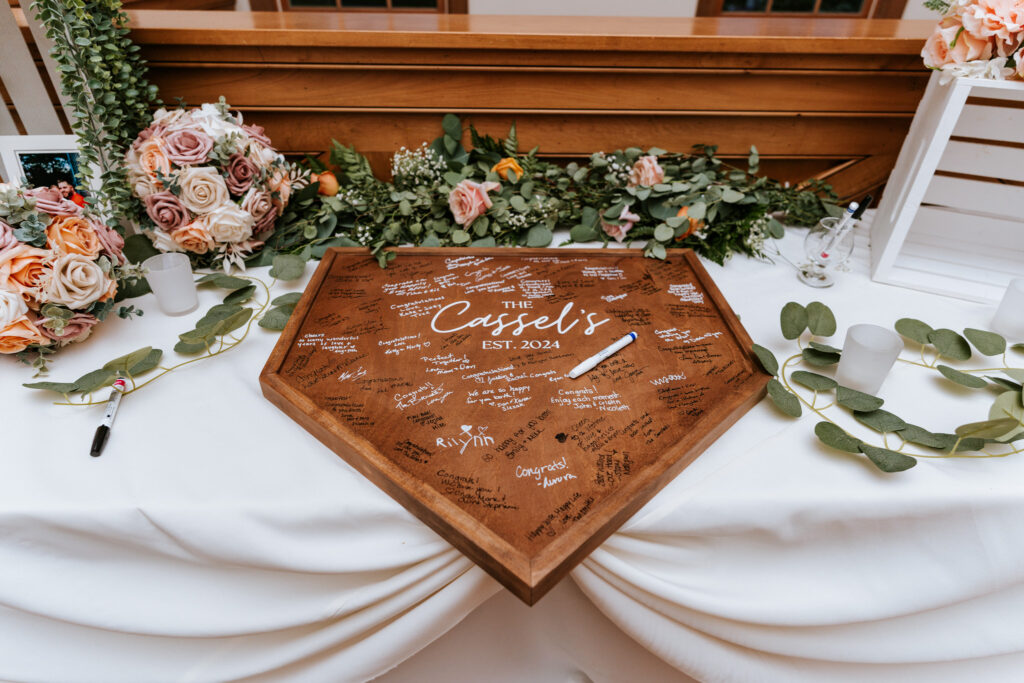 Stephanie and Kris' La Massaria wedding captured by classic and creative eastern pennsylvania wedding photographer CSM Photography