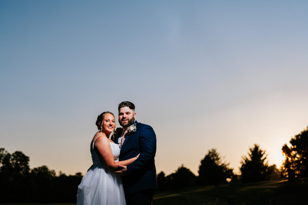 Stephanie and Kris' La Massaria wedding captured by classic and creative eastern pennsylvania wedding photographer CSM Photography